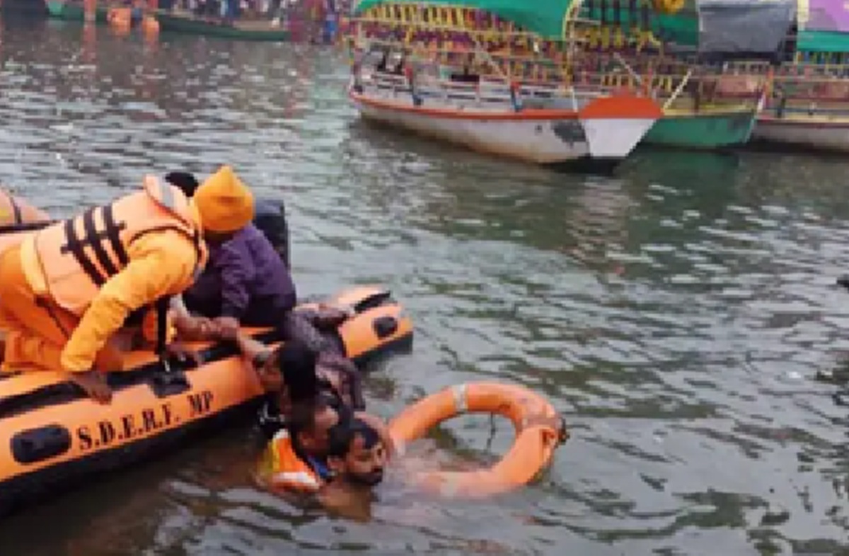 bhopal, SDERF personnel rescue, Chitrakoot
