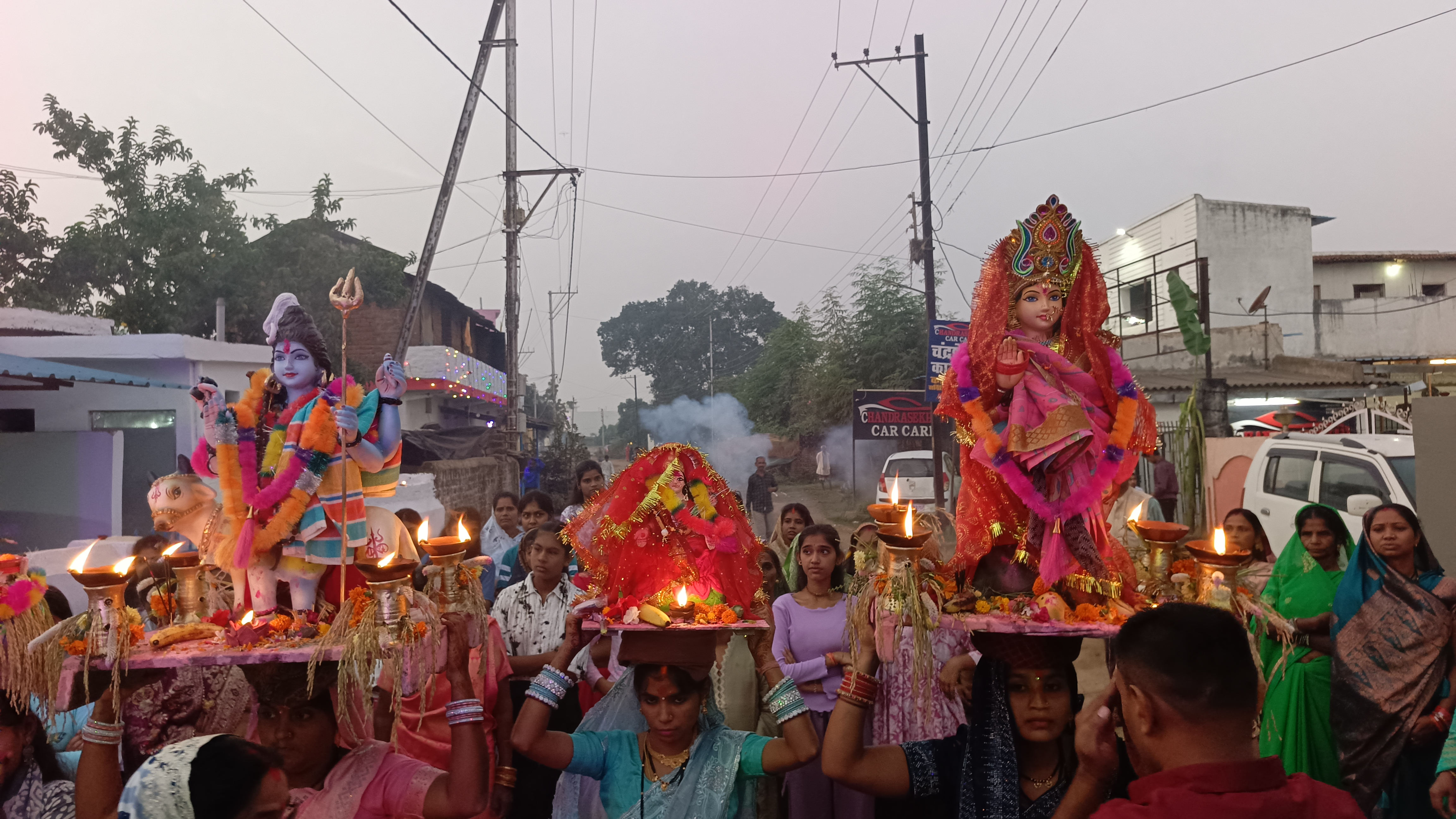 dhamtari, Shiva-Parvati marriage, Gaura-Gauri festival
