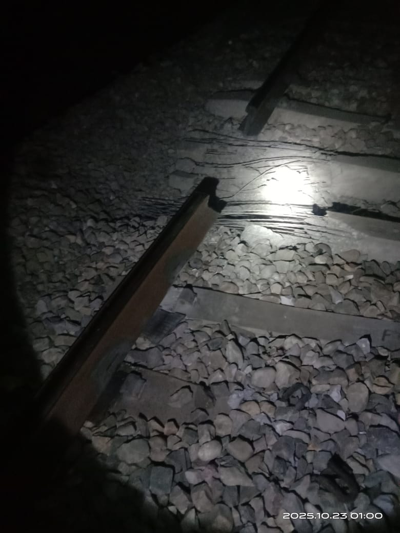 asam , Bomb blast , railway track 