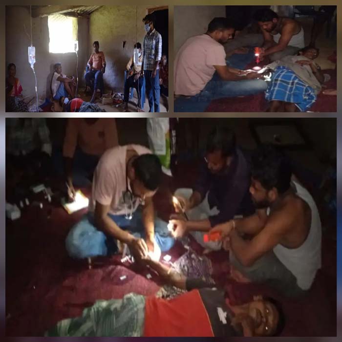 narayanpur, Five people died , food poisoning 