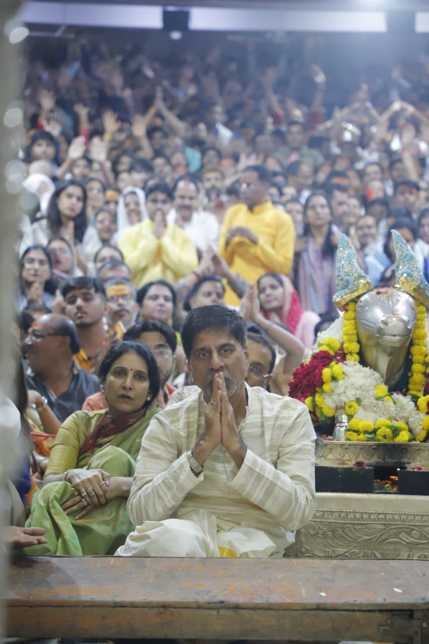 ujjain,Former cricketer , Srikanth visited Mahakal