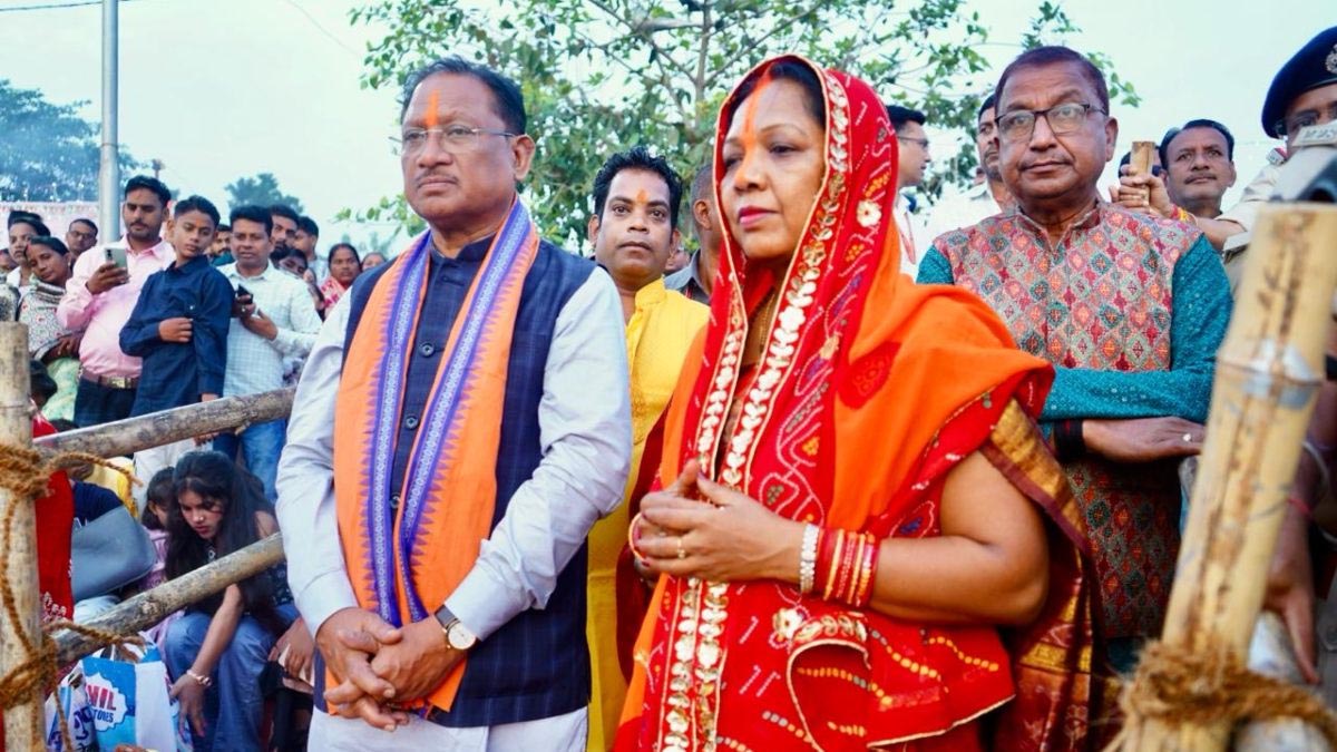 raipur, Chief Minister Sai, Chhath Ghat 