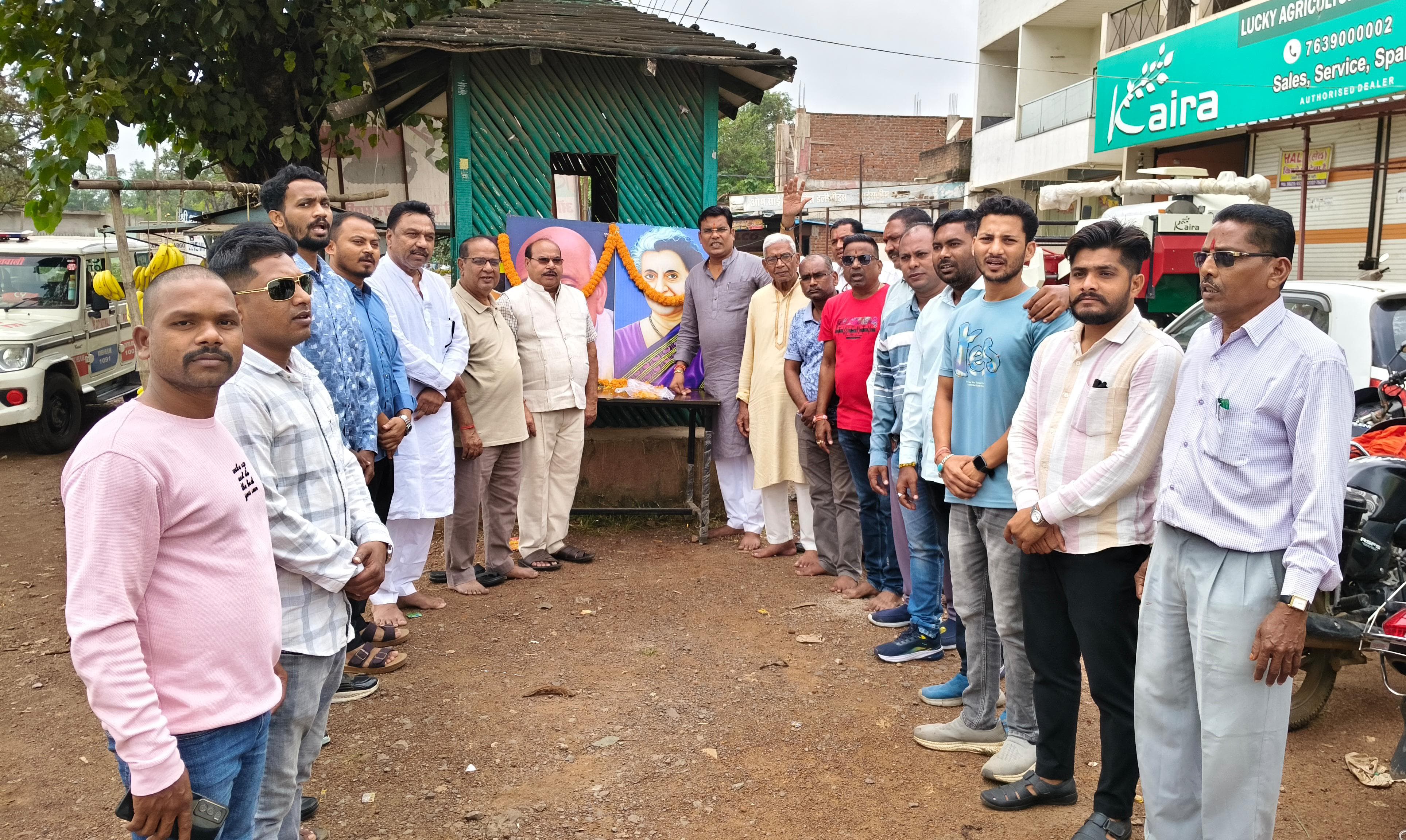 dhamtari, Congressmen remembered,Sardar Patel.