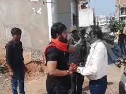 sidhi , Shiv Sena leader, civil surgeon