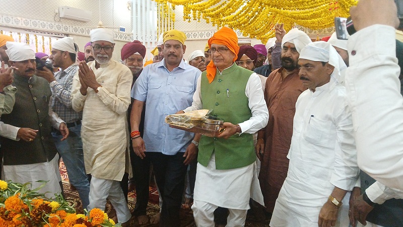 sehore, Union Minister Shivraj , Gurudwara  