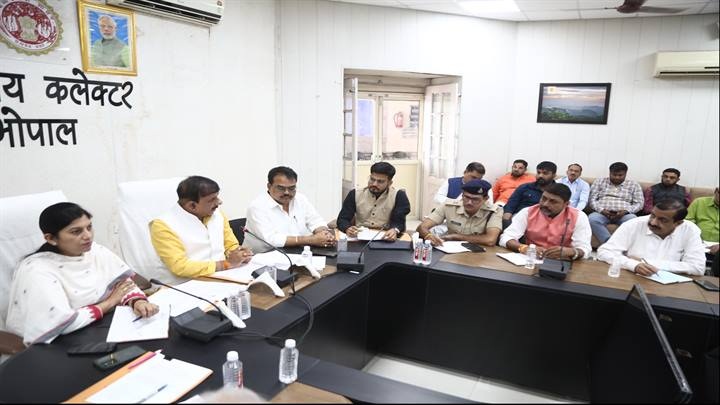 bhopal, District level foot march ,Sardar Vallabhbhai Patel