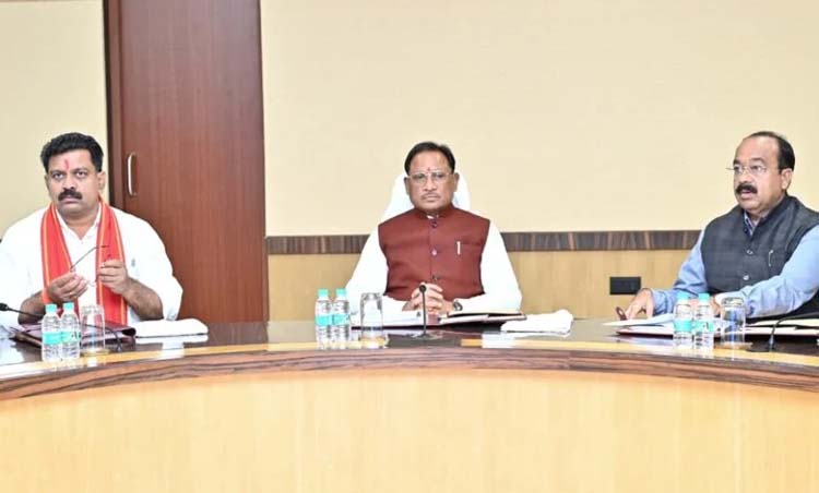 raipur,   evening cabinet meeting , November 14