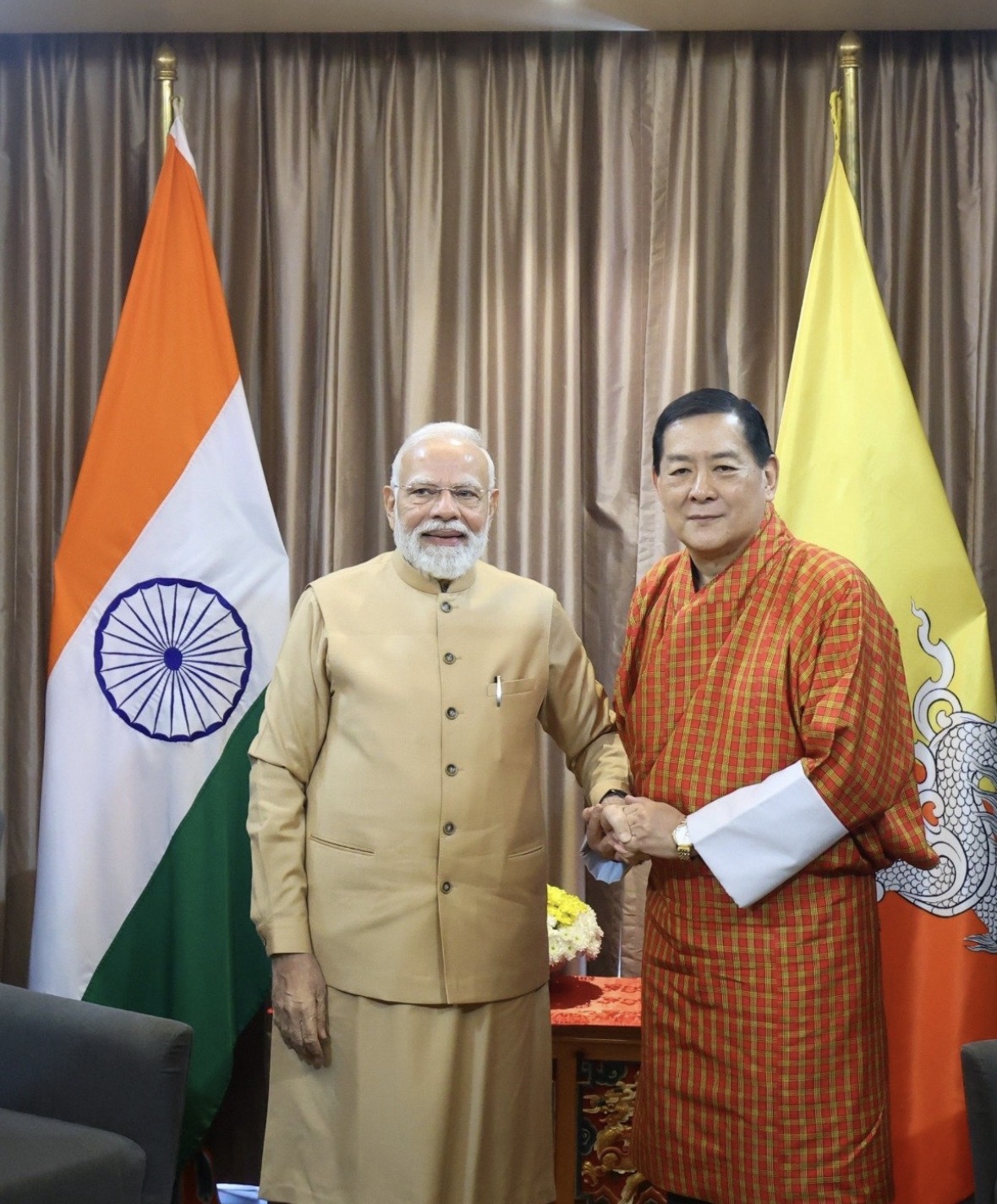 new delhi, PM Modi , King of Bhutan