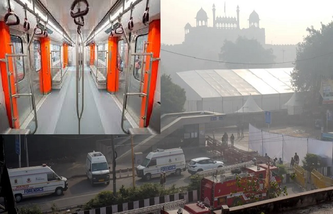 new delhi, Red Fort Metro station ,DMRC