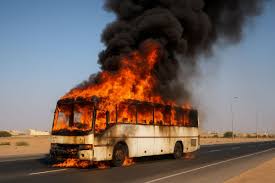 new delhi, 42 Indian Umrah pilgrims ,feared dead 