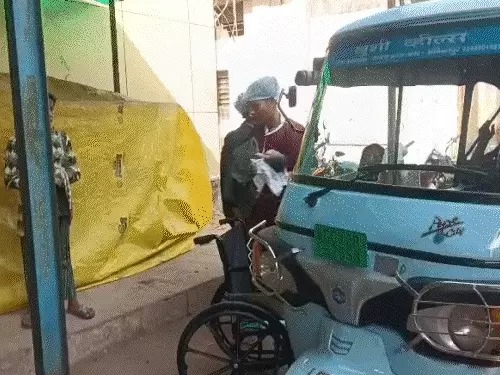 korba,   woman gave birth , child 