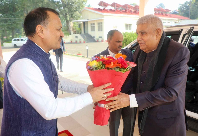 bhopal, Former Vice President, Dhankhar reached Bhopal,