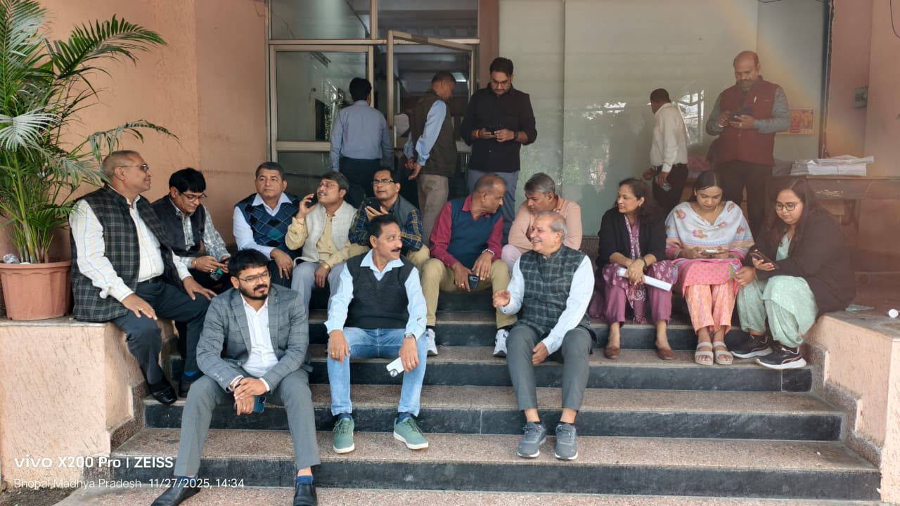 bhopal, Pen down strike , Public Relations Department