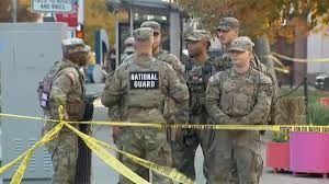 new delhi, Two National Guard ,soldiers were shot 