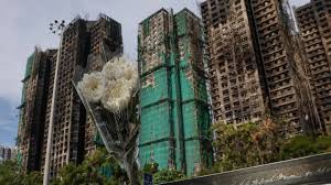 hongkong, Death toll rises,eight residential buildings 