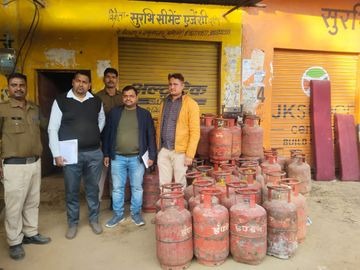 Datia,Major action,illegal gas refilling,black marketing