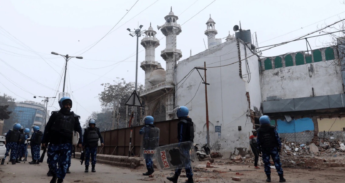  Tight security,arrangements,Turkman Gate