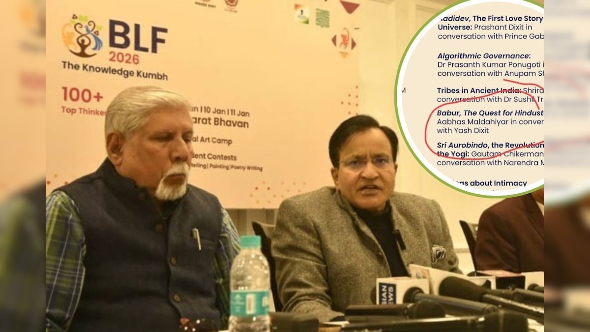 literature festival in Bhopal,Babur,mired in controversy