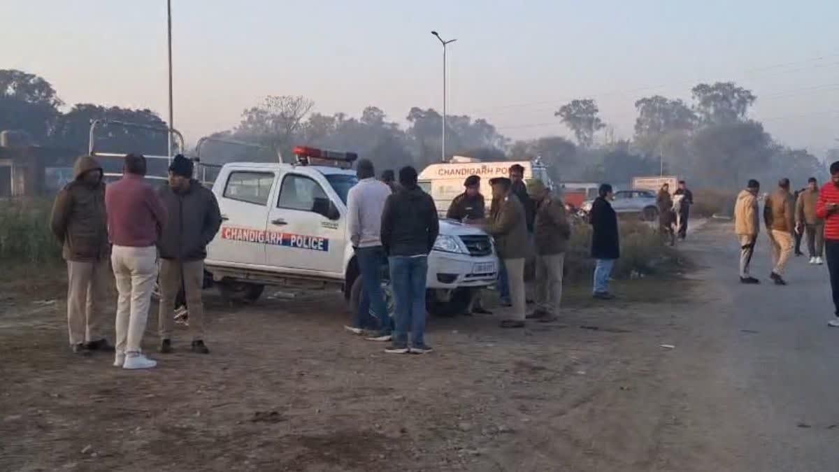 Chandigarh , Gunmen, opened fire , siege , Sector 39 