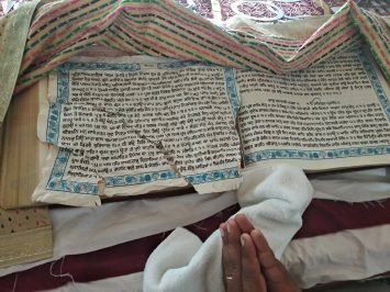  Jalandhar , Six pages , Guru Granth Sahib , torn, thrown outside, gurdwara