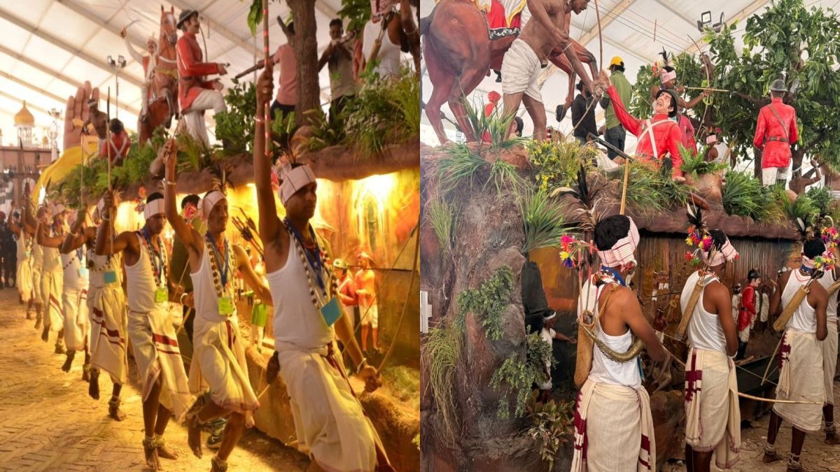 Raipur , Chhattisgarh , tableau ,Kartavya Path,  depicts ,saga ,tribal heroes