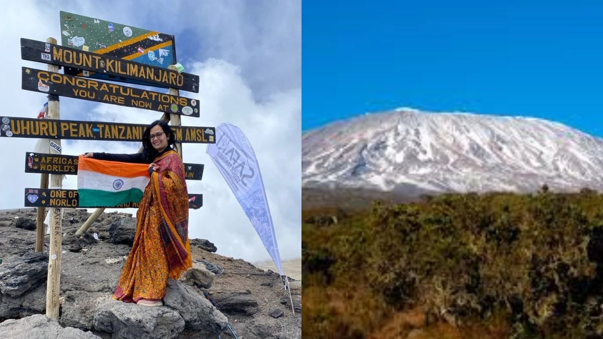mp. daughter creates history, hoists ,tricolor, Mount Kilimanjaro