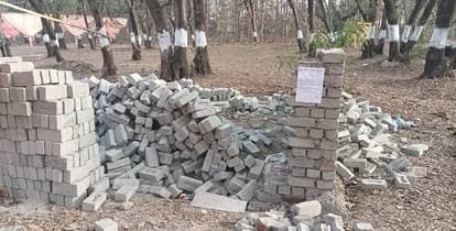 construction, helipad nursery, Korba, Municipal Corporation issues notice