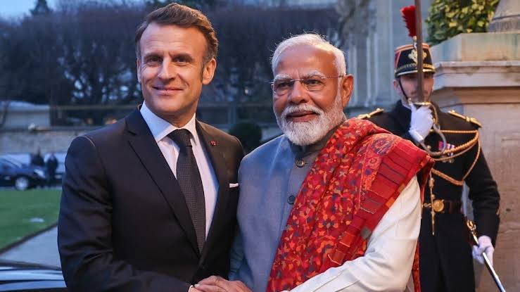 Modi-Macron,France; ‘India Innovates’ , innovation partnership.