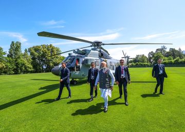 PM Modi , Paris; participate , VivaTech summit after G7