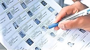 electoral rolls begins , 5 states; final voter list , October 7.