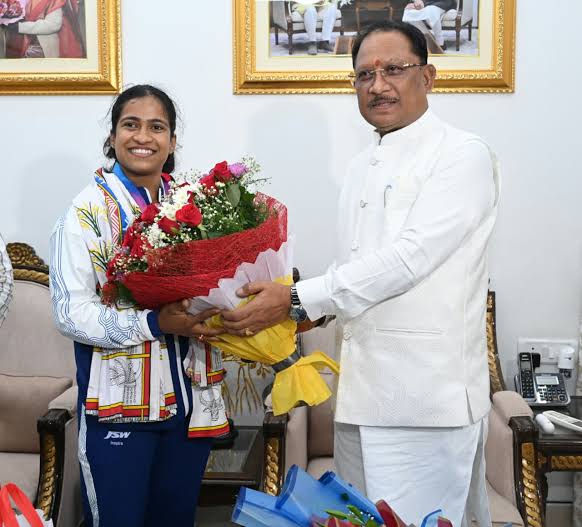 Commonwealth ,silver medalist, Gyaneshwari Yadav, DSP 