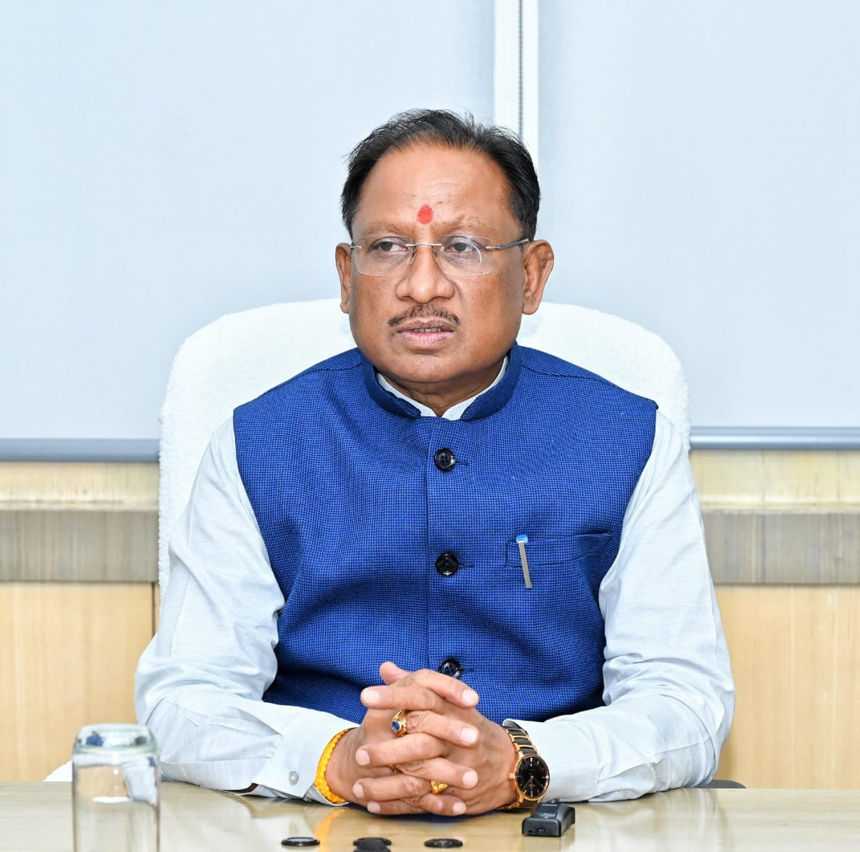 Chhattisgarh ranks number one in water conservation.