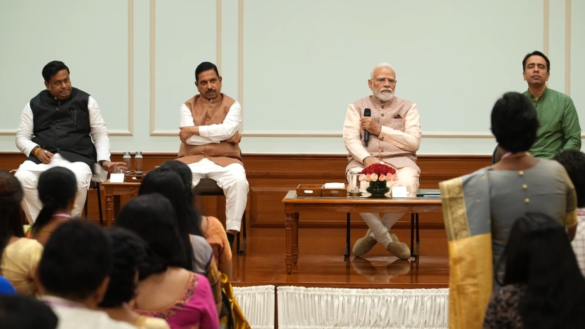 PM Modi interacts with teachers on Teachers