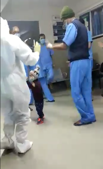   Bhangra in hospital