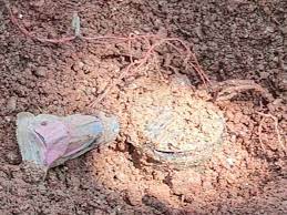bijapur, Six kg IED ,planted by Naxalites ,recovered