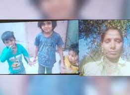 chittorgarh, Mother hanged , killing three children