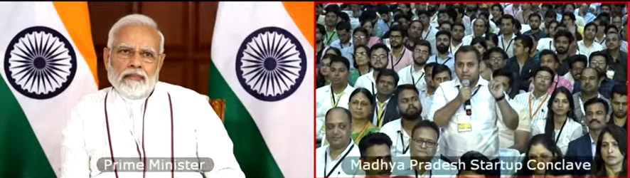 indore, PM Modi launches, Madhya Pradesh Startup Policy , Portal