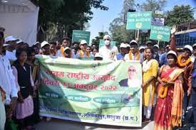 स्वास्थ्य मंत्री ने जागरूकता रैली को दिखाई हरी झंडी