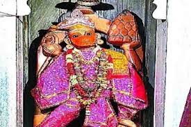 morena, Breaking  statue ,Hanuman ji